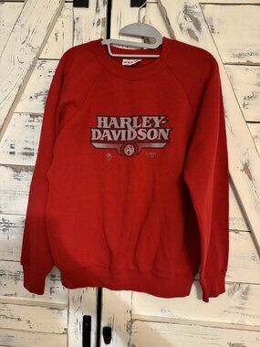 Vintage 90s Harley Davidson Daytona Beach 50th Anniversary Bike Week Sweatshirt